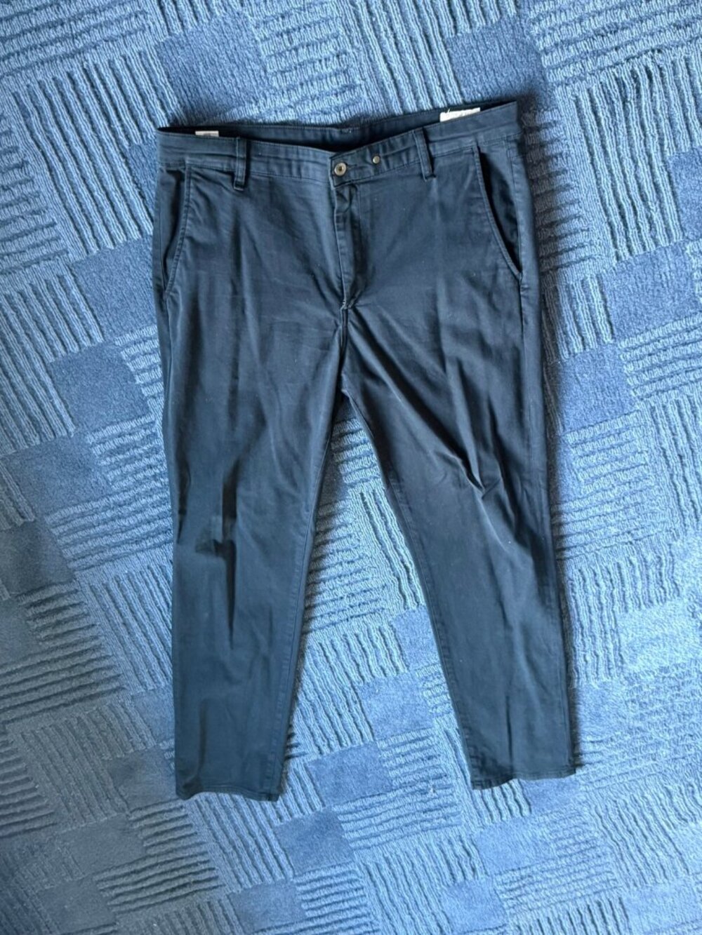 Rag & Bone Chino Pants Navy Straight Leg Men's 36x32